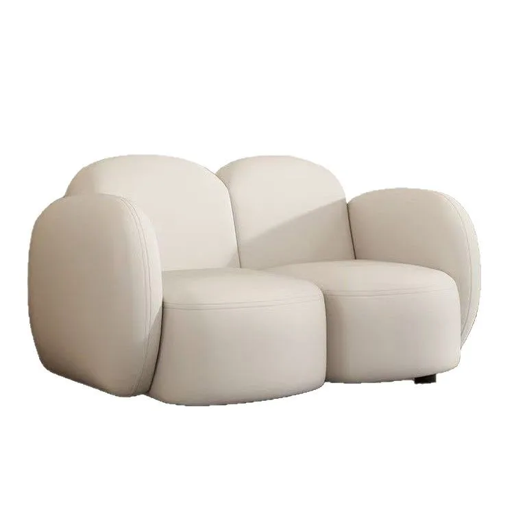 

Fabric sofa Small apartment double living room bedroom sofa