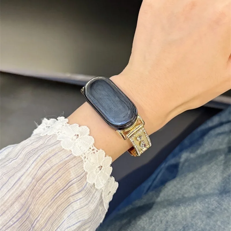 

Card drilling fish seed skin is suitable for Xiaomi Band 8Pro/9Pro，For Mi band 3/4/5/6/7，8/8NFC/9/9NFC/10/10NFC，For Redmi Watch5