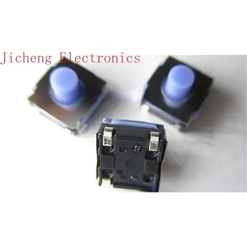 10PCS Imported SKRAAFE010 Key Switch Waterproof And Dustproof Soft Head Silicone Inner Patch 4 Feet 6*6*5