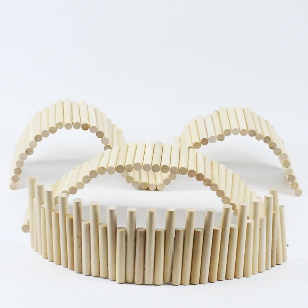 

Миниатюрный деревянный заборчик для самостоятельной сборки, набор для декорации сада и дома, набор для творчества, для микроландшафта, маленький деревянный забор, декоративное украшение