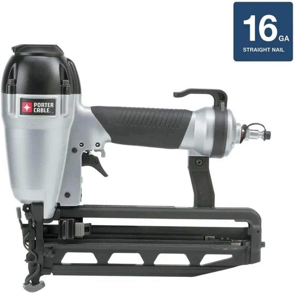 Clavadora con acabado de calibre 16 de 1 pulgada a 2-1/2 pulgadas para proyectos de carpintería y construcción