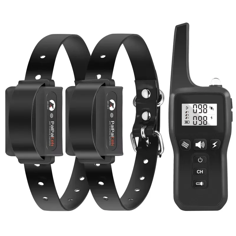 for Top Seller IPx7 Waterproof Pet Training Products Shock Dog Training Collar Electronic Bark Collar With Remote Control