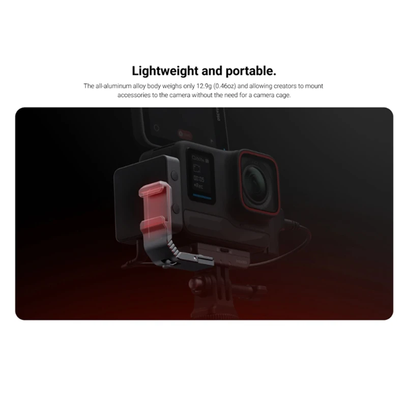 Аксессуары для холодного башмака, Черные Аксессуары для холодного башмака для Insta360 Ace, аксессуары для Insta360 Ace/Ace Pro