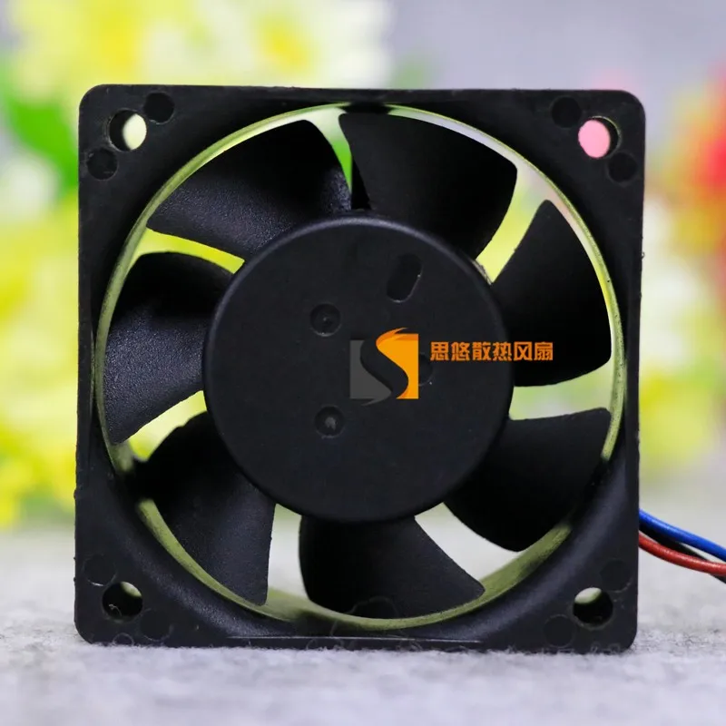 Original 60 * 60 * 25MM 6CM 12V 0.15A AFB0612H 3-wire stall alarm box frequency converter Cooling fan