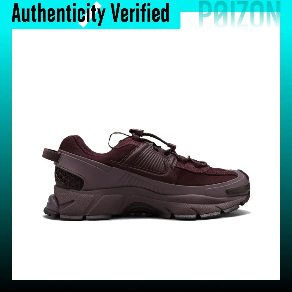 Zapatillas de running Nike ZOOM VOMERO ROAM de tela, corte bajo, para mujer, color burdeos, HQ2181-500
