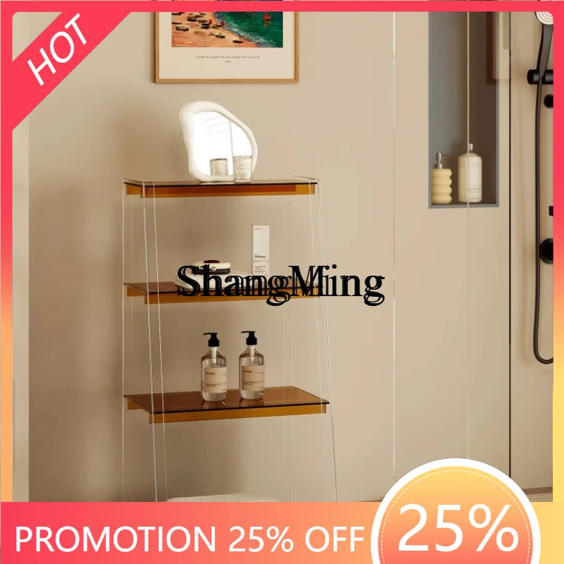 

ZYY premium toilet bathroom floor-to-ceiling storage rack premium display storage rack