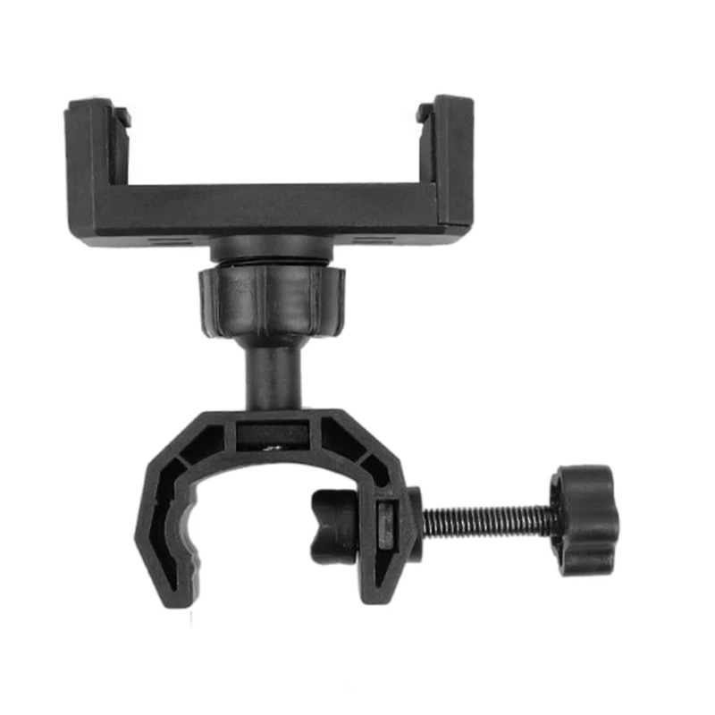 Adjustable Mobile Device Holder Phone Mounting Bracket for Musical Equipment Secure Mounting ABS Metal Construction