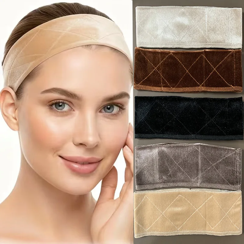 New Fashion Soft Velvet Hairband Elastic Non-slip Headband for Women Girls Daily Wear Hair Accessories Daily Party