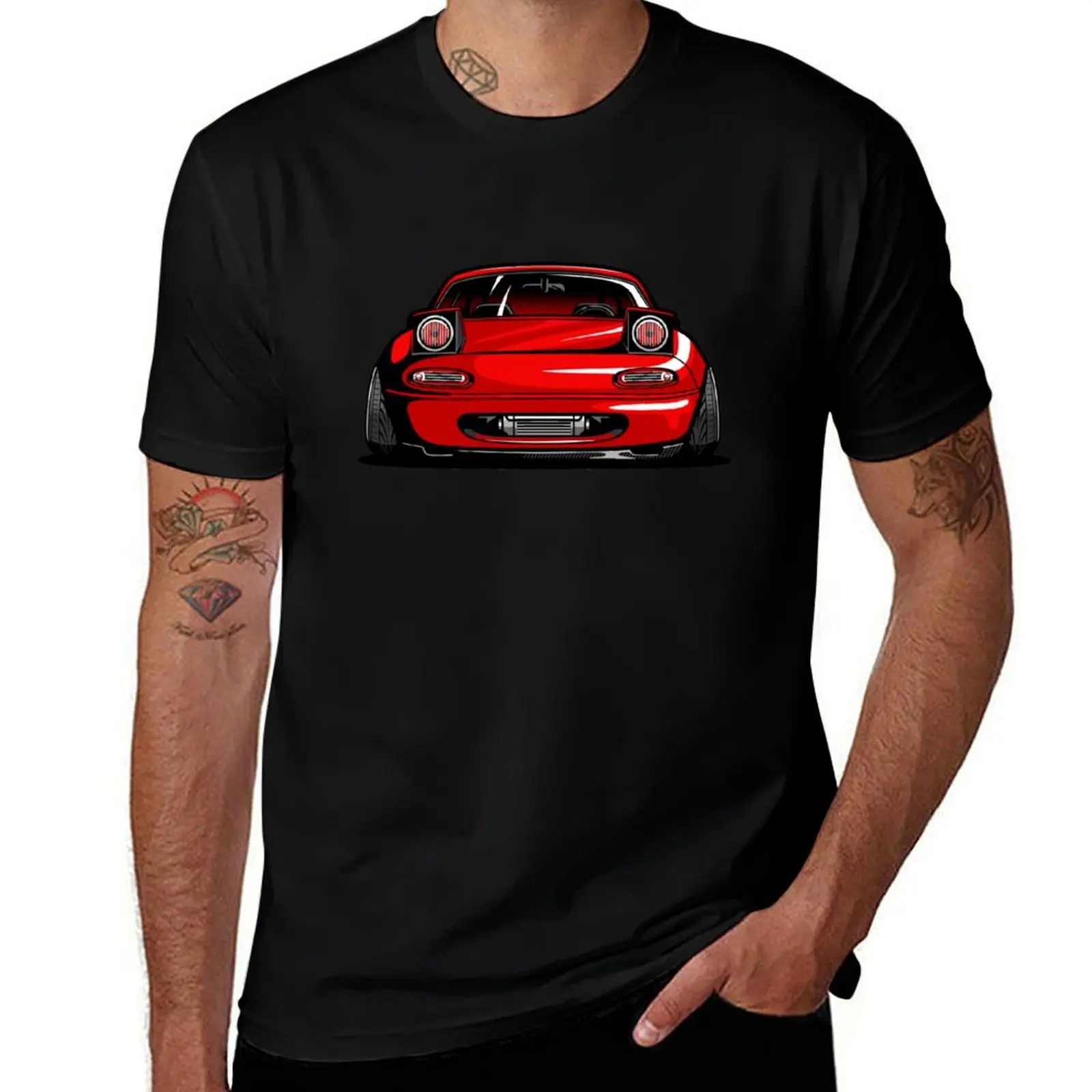 

MX5 Miata T-Shirt fashion shirts heavyweights rapper graphic tees mens t shirts