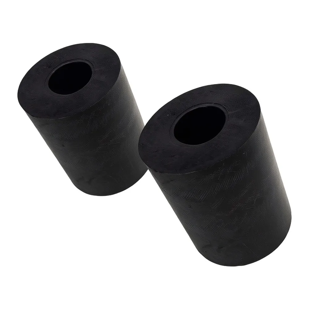 2pcs Weight Stack Guide Rod Rubber Sleeves Shock Absorbing 20mm Rod Spacers For Gym Fitness Equipment Accessories