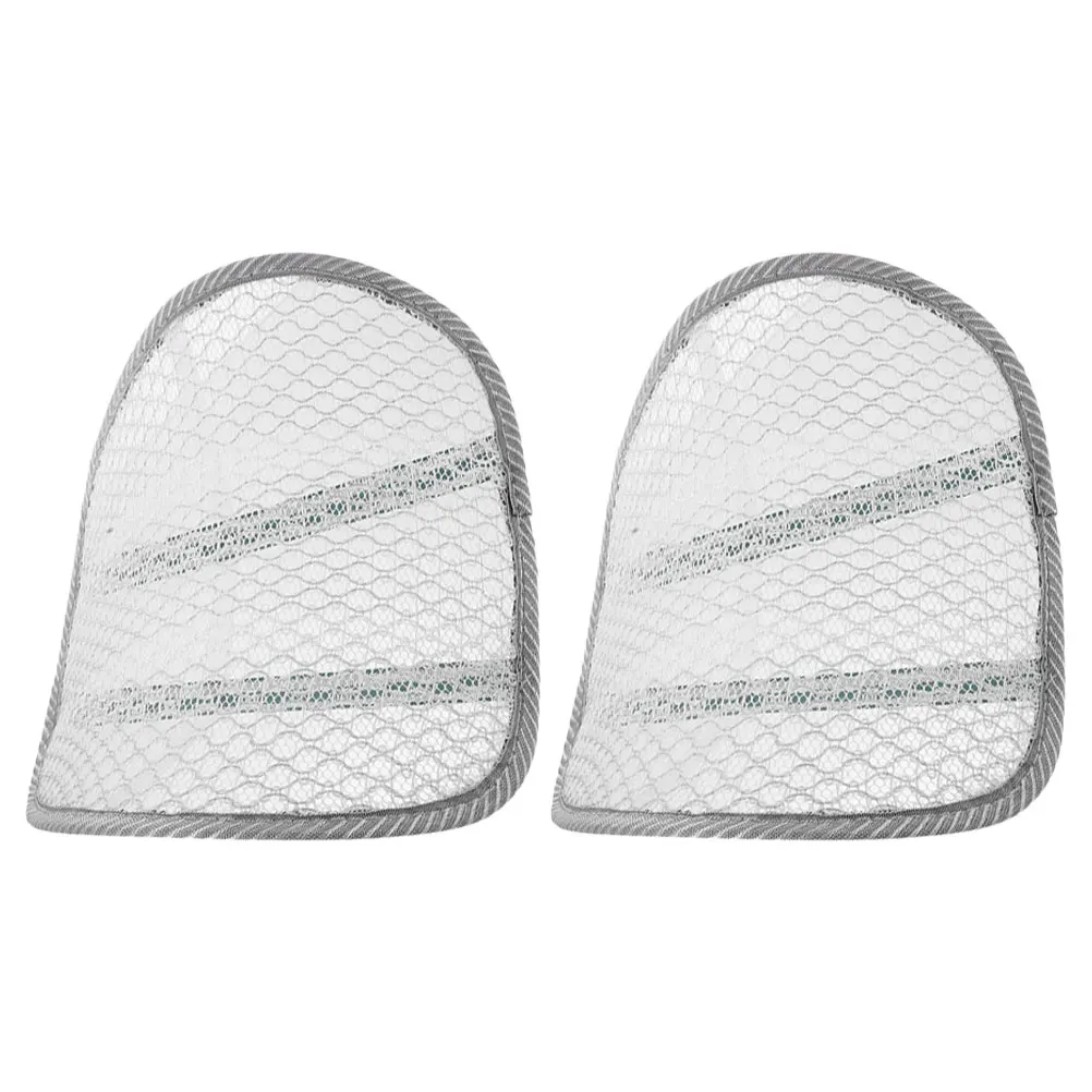 

2Pcs Lumbar Support Massage Pad Breathable Mesh Backrest Car Office Home Use Ergonomic Ventilated Seat