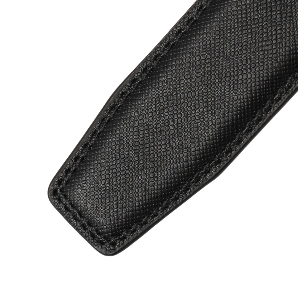 30mm 31mm nuevos cinturones de cuero genuino para hombres cinturones con hebilla automática moda para hombres cinturones sin hebilla pretina de alta calidad