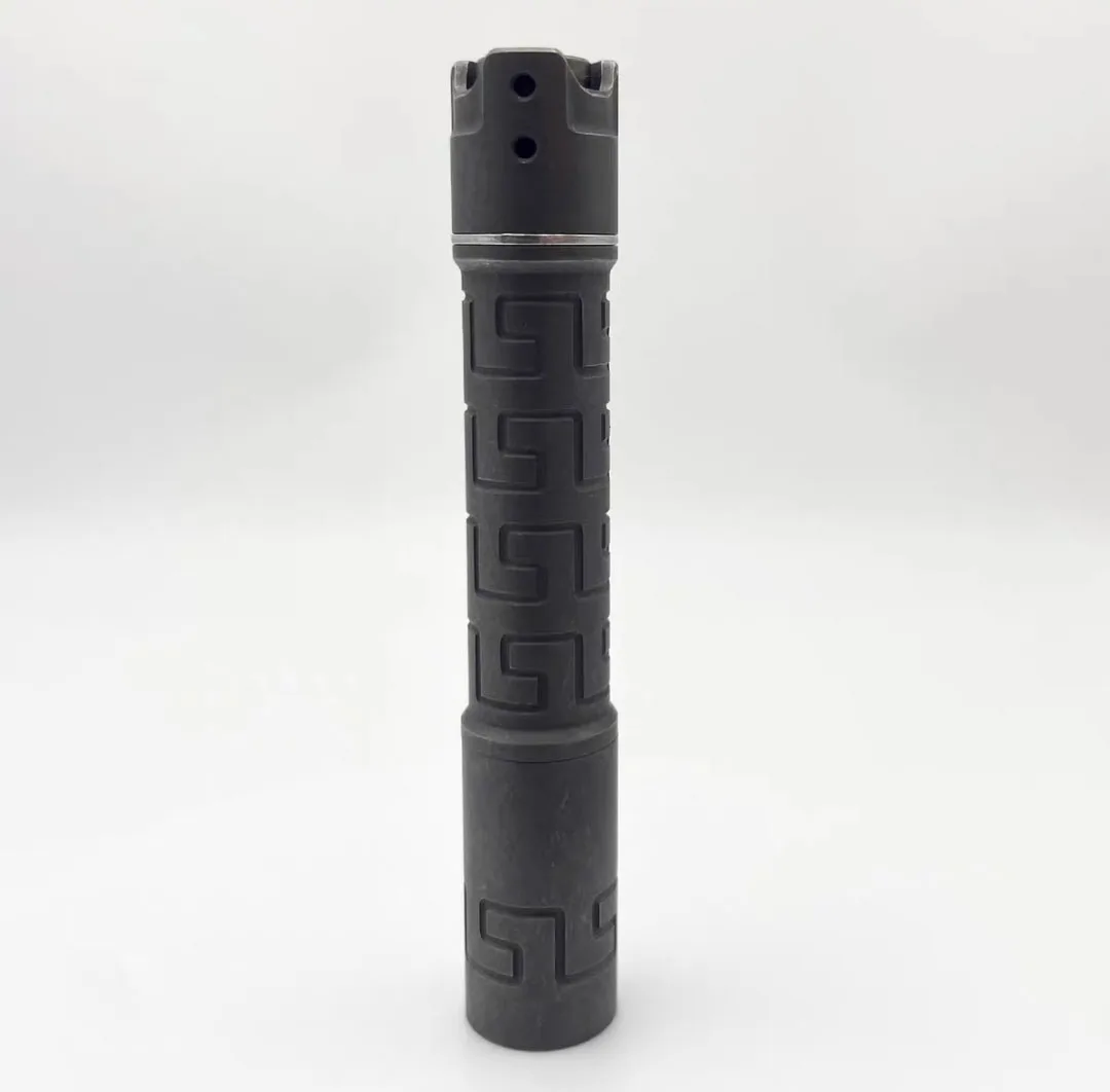 1 Piece Portable Pocket Titanium Alloy EDC Flashlight  (Without Battery)