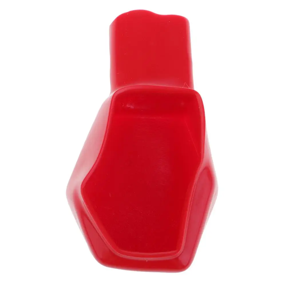 Car Battery Protector Sleeve PVC Terminal Insulation Cover Red Black Angle Type Dust Resistant for Auto Motorcycle Equipment