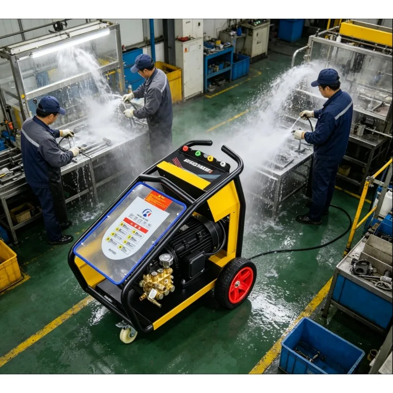 600 Bar Ultra‑High Pressure Automatic Industrial Cleaning Machine Multi‑Purpose Washer for Truck & Household Floor