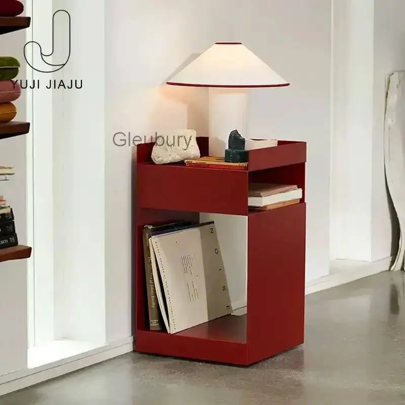 Tea Nordic Art Art Simple Iron Table Living Room Side Several Moving Cart Coffee Table Bedside Side Several Cabinets