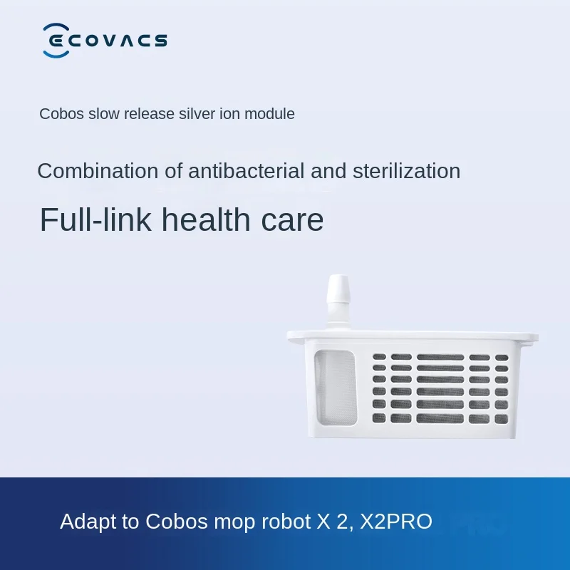 Original ECOVACS DEEBOT X2 Omni X2 PRO Cleaning Robot Accessories, Slow-release Silver Ion Module for Sterilization