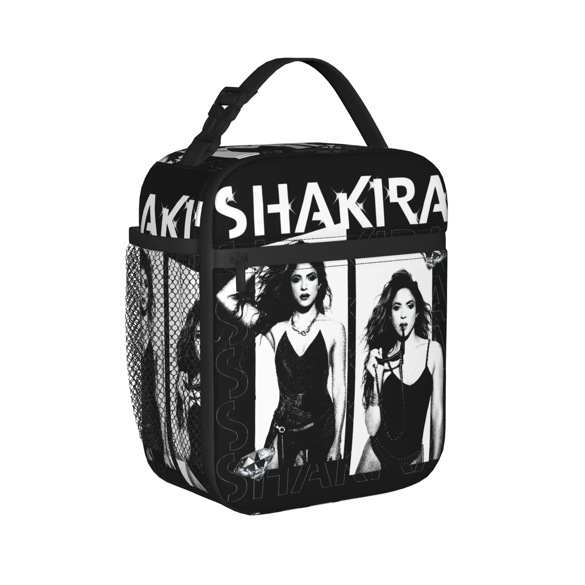 Shakira las mujeres ya no lloran world tour 2026 Insulated Lunch Bag for Men Women Reusable Thermal Cooler Lunch Boxes For Work
