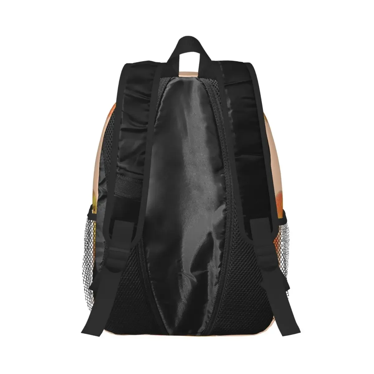 Sac à dos à motif répétitif de pêches réelles, cartable décontracté pour adolescent, sacs d'école pour étudiants, sac à dos pour ordinateur portable, sac initié, grande capacité