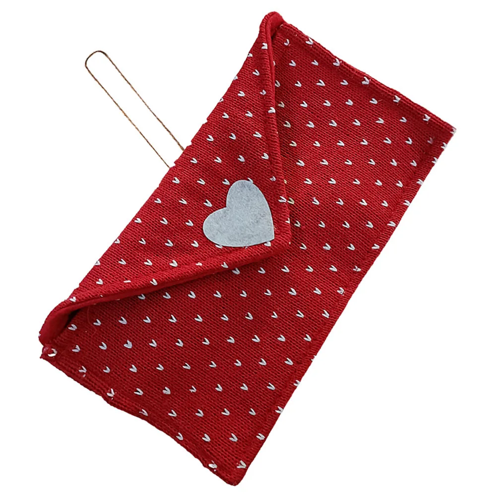 

Hanging Envelope Decor Red Love Ornament for Valentine's Day Wedding Party Holiday Door Wall Decoration Valentines Decorations