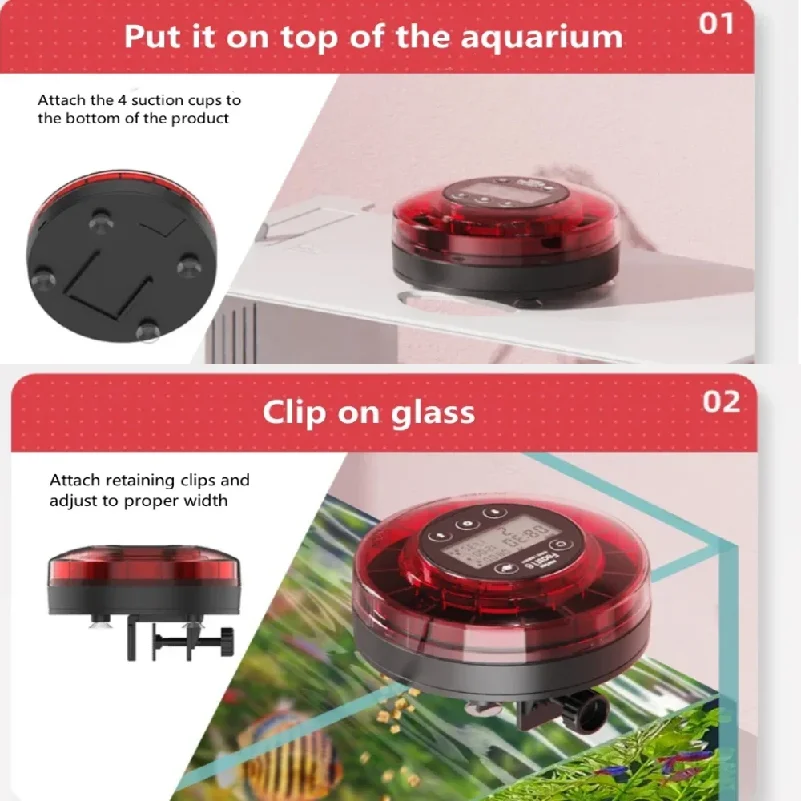 Automatic Fish Feeder for Aqua - Aquarium Fish Feeder review and price