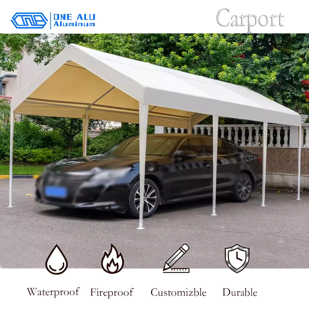 

OneAlu Outdoor Sunshade Carport & Tent - Waterproof UV-Protected Shelter for Home Yard, Driveway & Parking Area