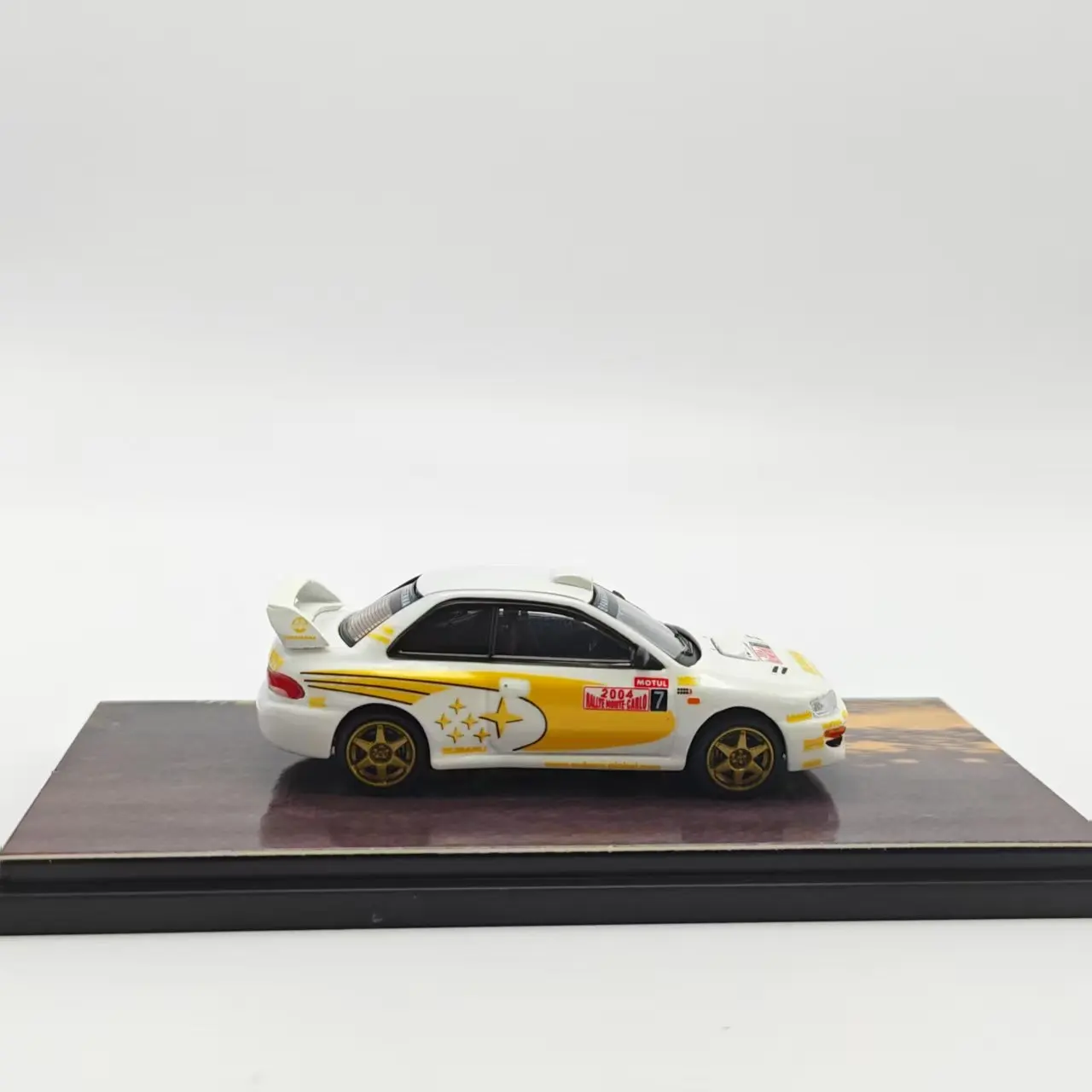 Fine works64 FW 1:64 WRC rallye Champion modèle de voiture en alliage modèle de voiture à collectionner