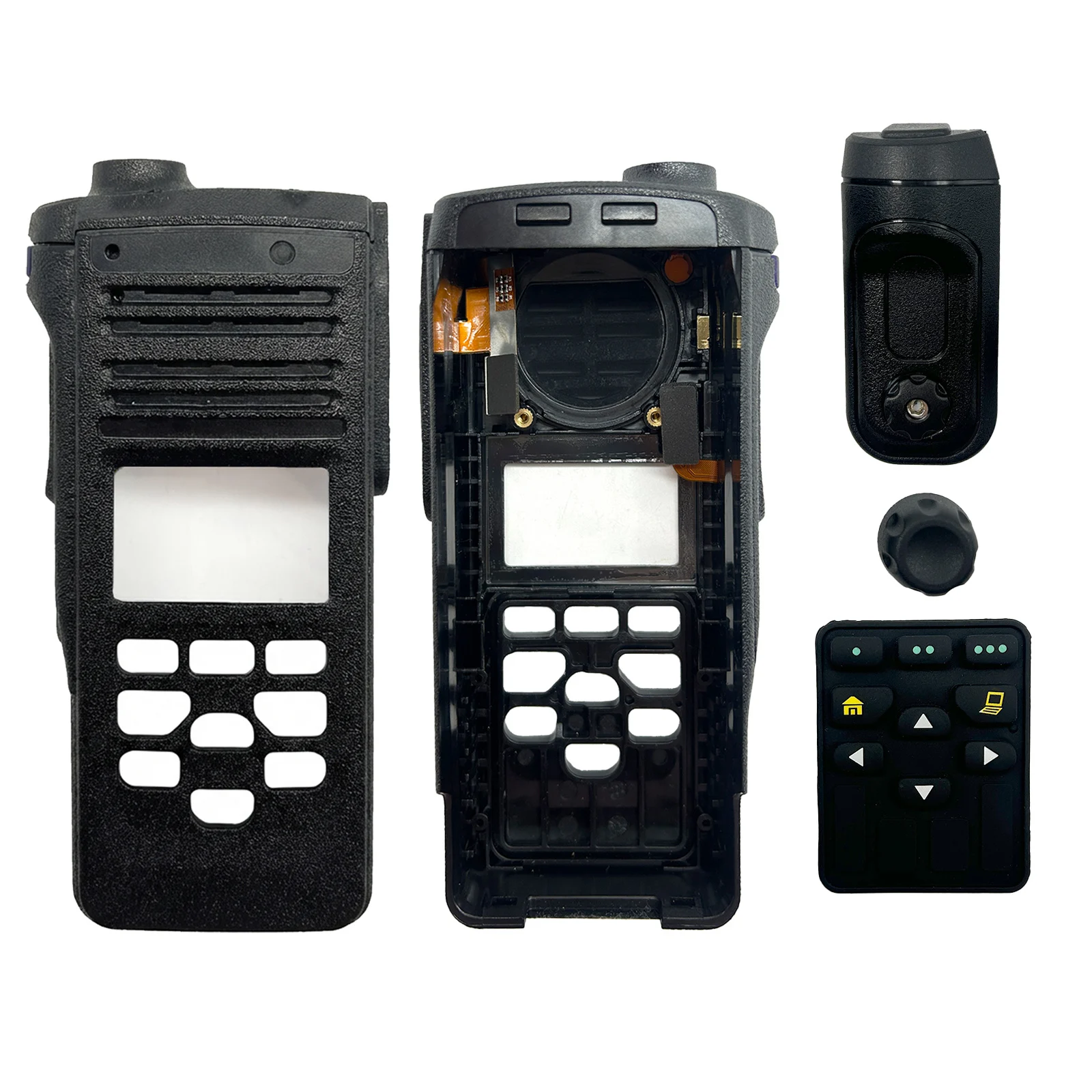 Replacement Front Housing Case Kit For APX1000 APX2000 APX4000(One knob) Model 2 Two Way Radio
