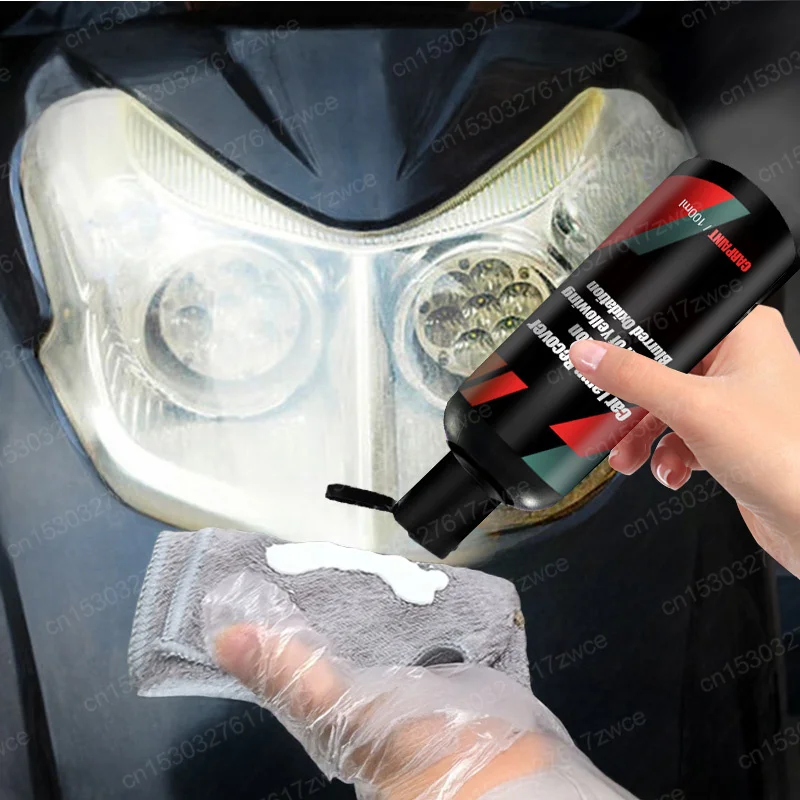 Car & Motorcycle Headlight Restoration Polishing Kit Headlamp Dashboard Repair Kits Car Lamp Polisher Cleaning Paste Paint Agent