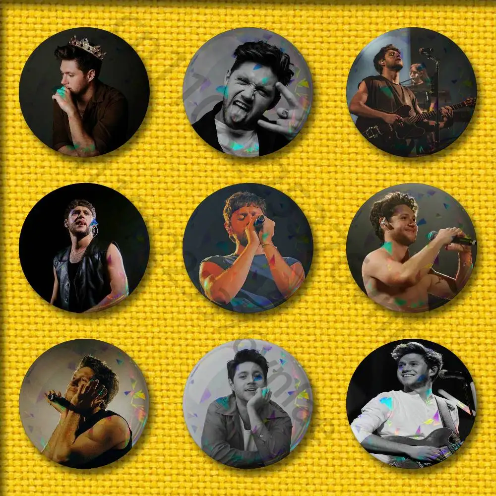 

Singer N-Niall H-Horan Badges 75mm 25mm 44mm 32mm 58mm Round Pin Brooch Souvenir Clothes Cosplay Gift Accessories