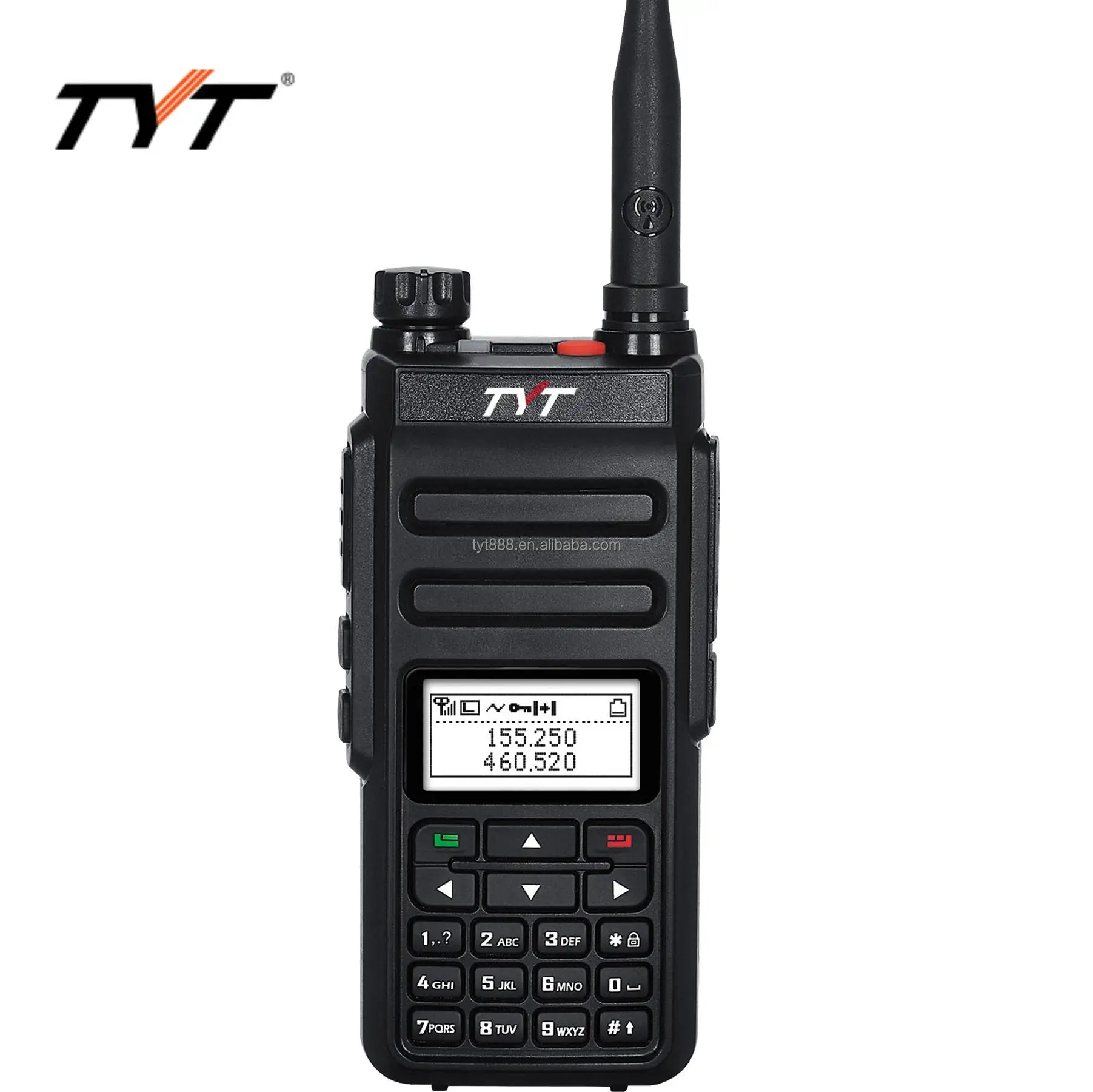 Tyt MD-760 5W Walkie Talkie Dual Band Two Way Radio UHF VHF transceiver dual time slot 1024 channels