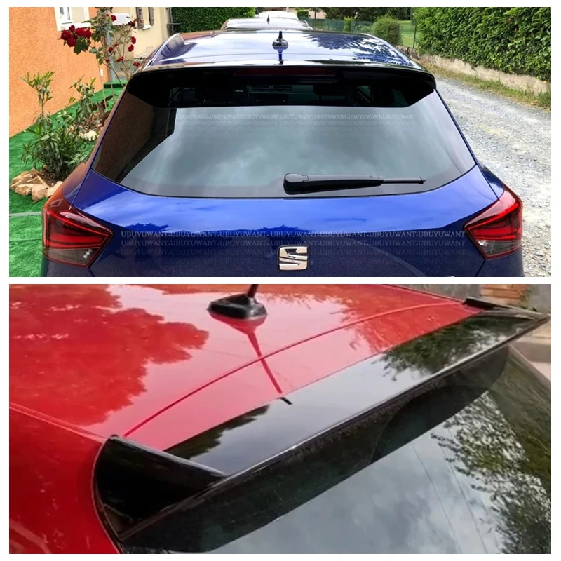 Alerón de techo para maletero de labio trasero, accesorios de modificación para SEAT Ibiza 5dr MK5 6F 2017-2021 Seat Ibiza TGI / FR Hatchback