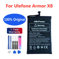 New High Quality 100% Original Battery For Ulefone Armor X8 ArmorX8 5080mAh Mobile Phone Battery Bateria Tracking Fast Shipping