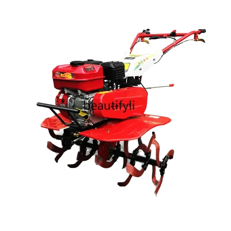 A55 A new type of rotary tiller for agricultural small multi-functional weeding, plowing, plowing, loosening soil and turning so