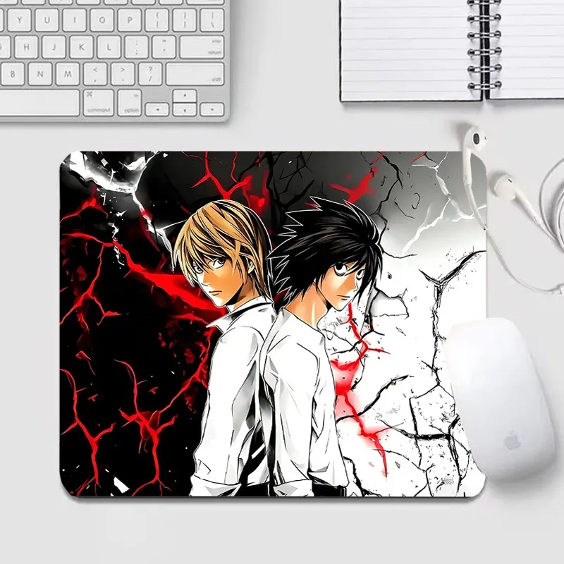 Death Note Mouse Pad for Men Women Mouse Mat Keyboard Accessories Anime Mouse Pad Mousepad Deskpad Pad on The Table Deskmat Gift
