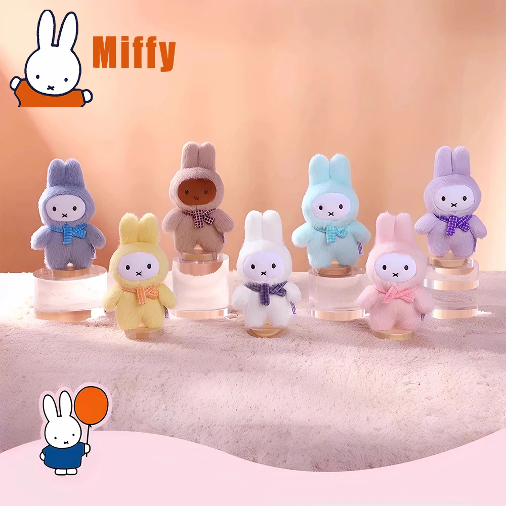 Kawaii Nijntje Pluche Dool Blind Box Leuke Pluche Sleutelhanger Zachte Bunny Hanger Tas Charme Modieuze Accessorize Collectie Meisje Cadeau