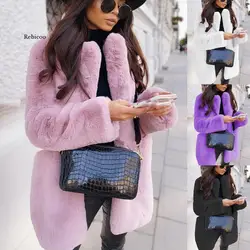 2022 Thicken Warm Oversized Chunky Outwear Autumn Winter New Women Teddy Bear Jackets Coat Female Casual Faux Fur Overcoat