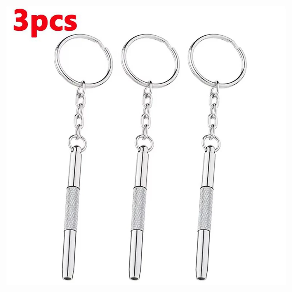 1/2/10pcs Mini 3 in1 Schroevendraaier Lenzenvloeistof Optische Bril Draagbare Bril Horloge Reparatie Kit Praktische huishoudelijke Handje