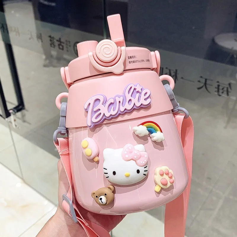 

Горячий термос HelloKitty SUS316 Sanrio, детская милая чашка-непроливайка My Melody, портативный домашний офис, 1000 мл, автомобильная чашка с большим животом из мультфильма