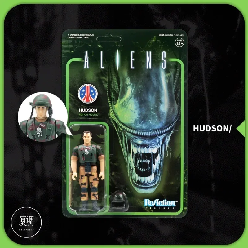 Auf Lager super7 hicks hudson ripley 1,5-Zoll-Reaktions figur Retro Spielzeug Sammler puppe Weihnachts geschenk