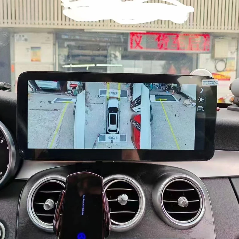 10.25-inch Android Radio Car Dvd Player Multimedia Touch Screen Gps Navigation for Mercedes Benz C-class GLC W205 2015-2020