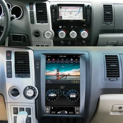 Qualcomm  Radio For Toyota Tundra Sequoia Platinum 2006-2019 Android13 Car Navigation AutoStereo Headunit Multimedia Player