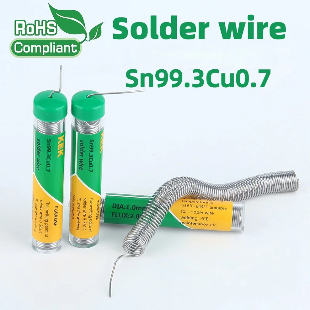 

Бессвинцовый экологически чистый держатель ручки, ручка для припоя из оловянной проволоки, портативная ручка для припоя с трубкой, Sn99.3Cu0.7