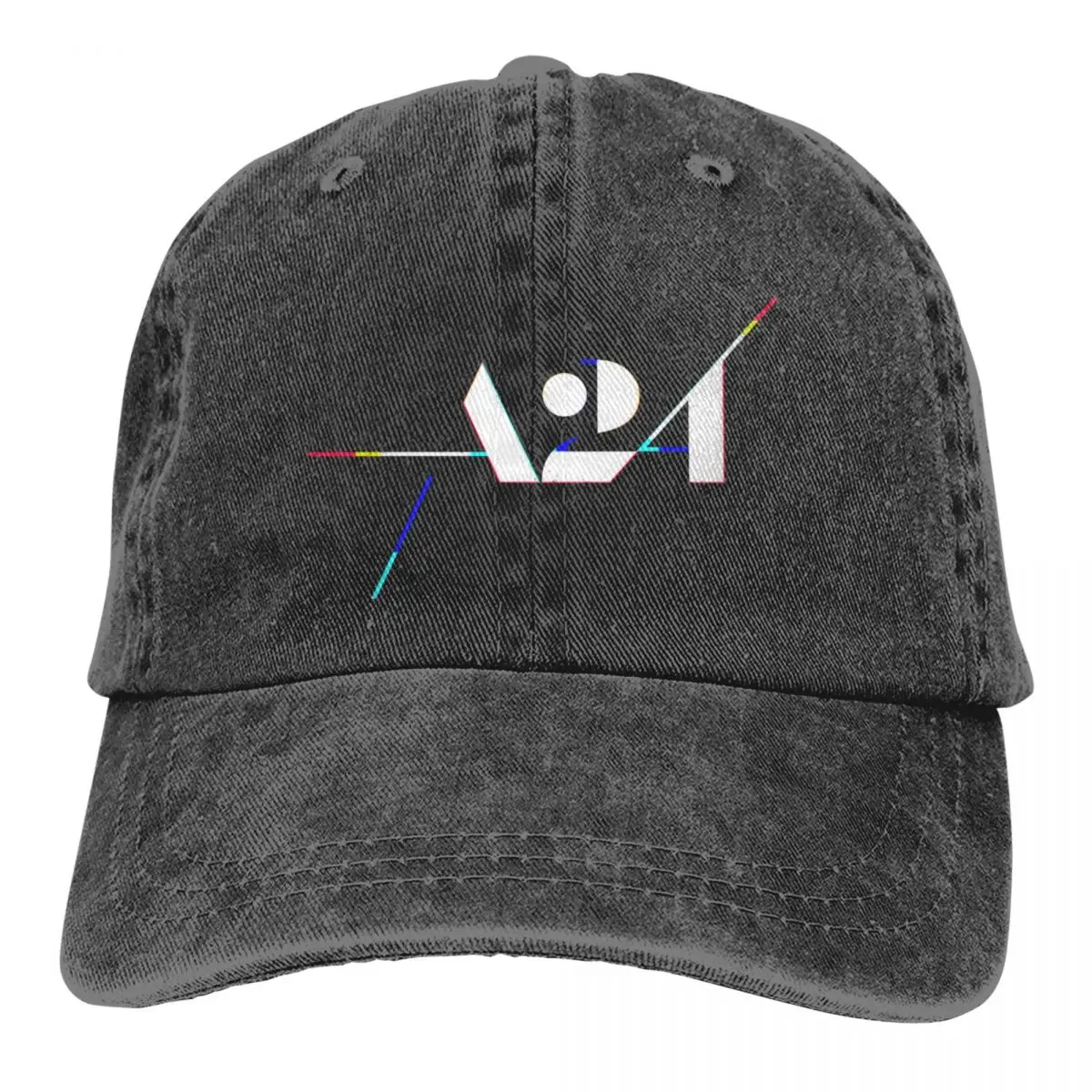 A Two Four A24 Baseball Cap Merch Vintage Distressed Washed Snapback Cap Men Women All Seasons Travel Adjustable Caps Hat