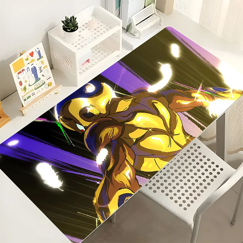 

Mousepad Laptop Office Cabinet Keyboard Pad Gaming Desk Mat Large HD Mouse Pad Dragon Ball Frieza Non-slip Rubber Extended Pad