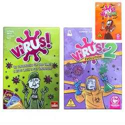 VIRUS VIRUS2 Cards Games Playcard Parent Child Interactive Toy Family Gathering Game