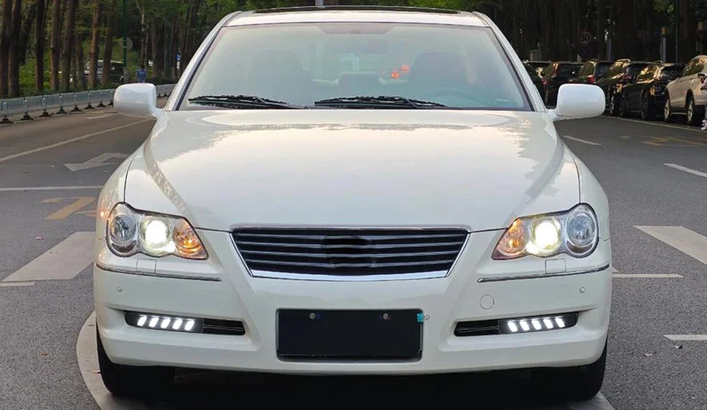2Pcs /Set LED DRL Car Daytime Running Light Lamp For Toyota MARK X 2004 2005 2006 2007 2008 2009 Front Bumper Day Lights detail image 8