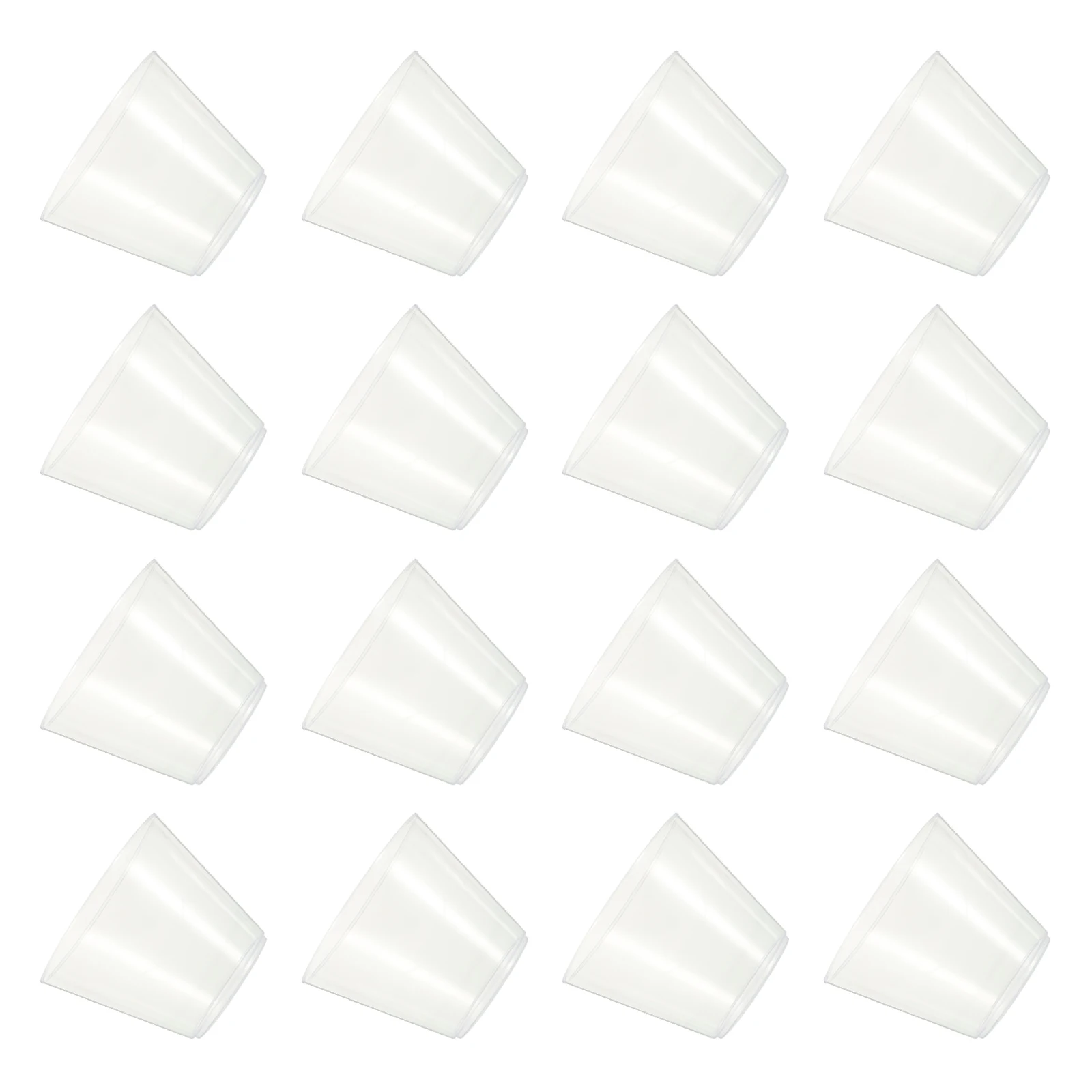 

25pcs Anti falling Transparent Cups for Party Dessert Wine Beverage Plastic Disposable Ice Cream Drink Glass