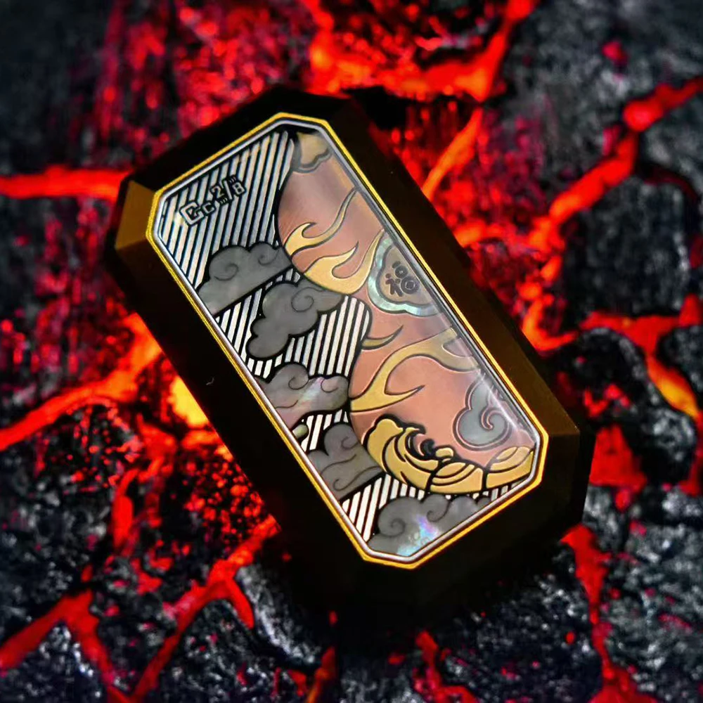 CC28 EDC Palm-sized Treasure Coating Toys Fidget Slider Fidget Toys For Adults Office Original Designs Anxiety Relief Gadgets