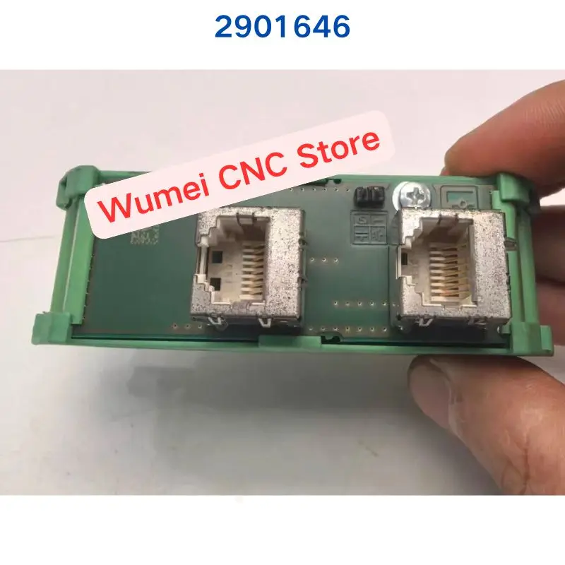 Second-hand test OK Module FL-PP-RJ45/RJ45 2901646 If You Need Other Specifications, Please Consult